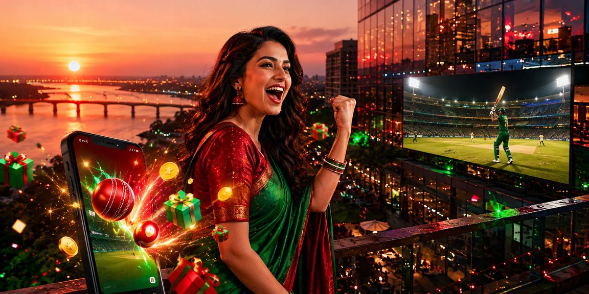 রাজশাহীতে ক্রিকেট বেটিং বিশ্লেষণ — লাল-সবুজ থিমে পরিসংখ্যান
