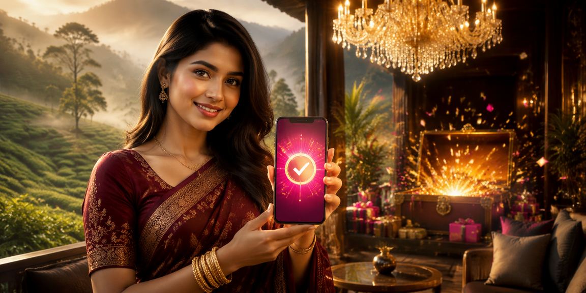 সিলেটের চা বাগানে মোবাইলে wr3000 বিশ্লেষণ ব্রাউজিং